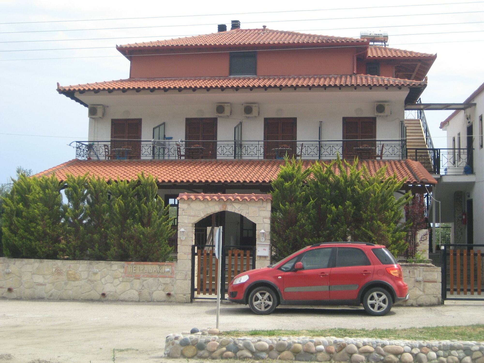 Petradaki Apartments Mola Kalyva Dış mekan fotoğraf